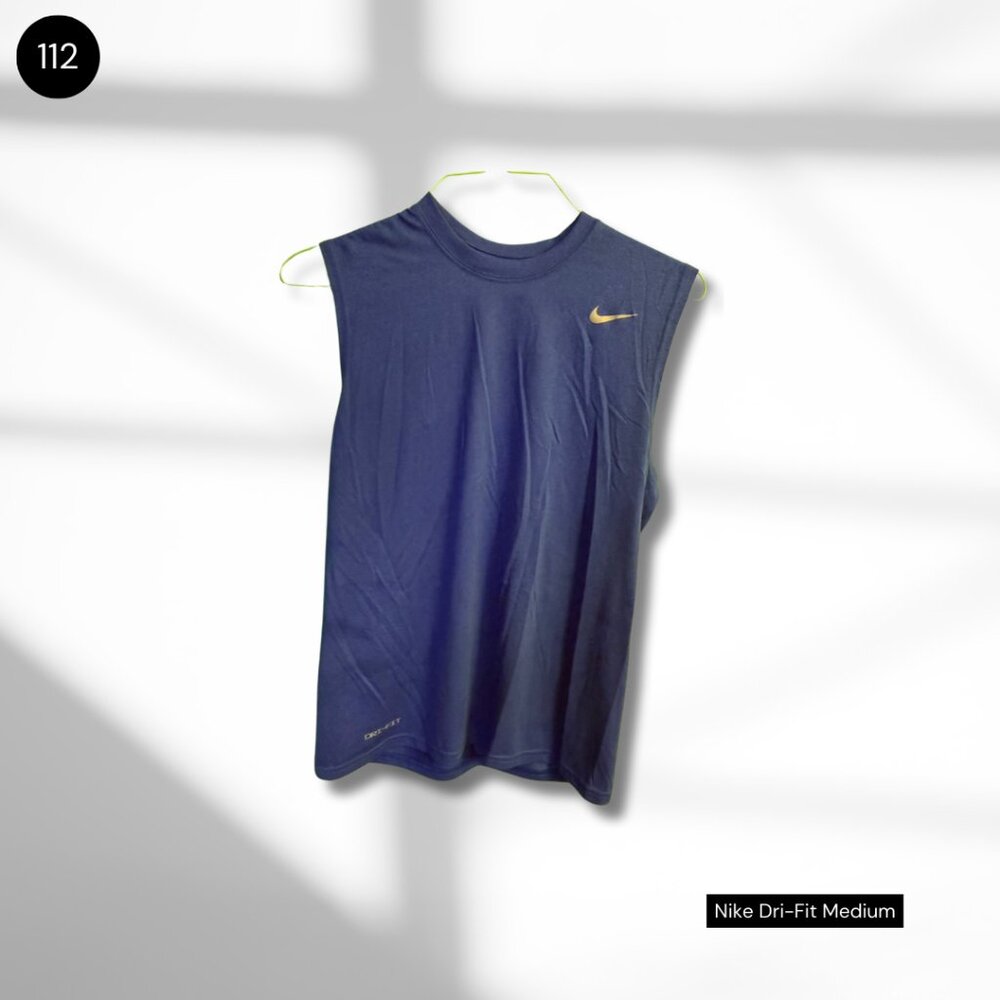 Nike Dri-Fit Tank in Deep Navy